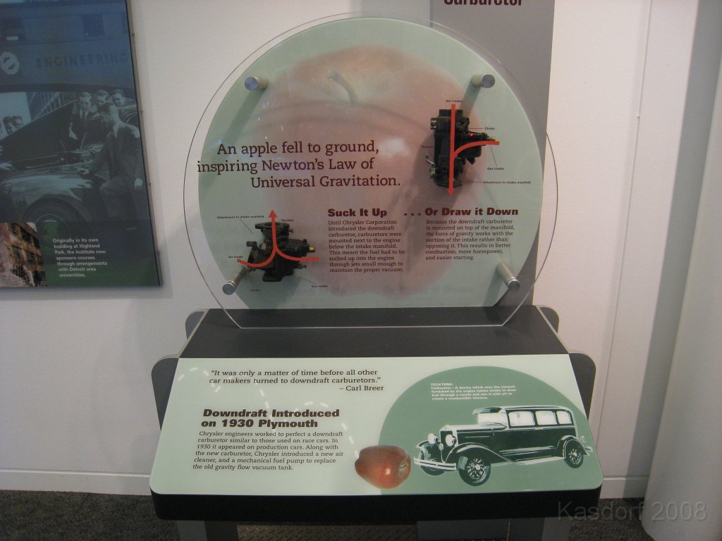Chrysler Walter - Car Museum 2008 0120.jpg - A visit to the Walter P Chrysler museum located on the grounds of the sprawling Chrysler complex in Auburn Hills Michigan. A great collection of Chrysler brands through the years, AMC, Dodge, Willys, and others.